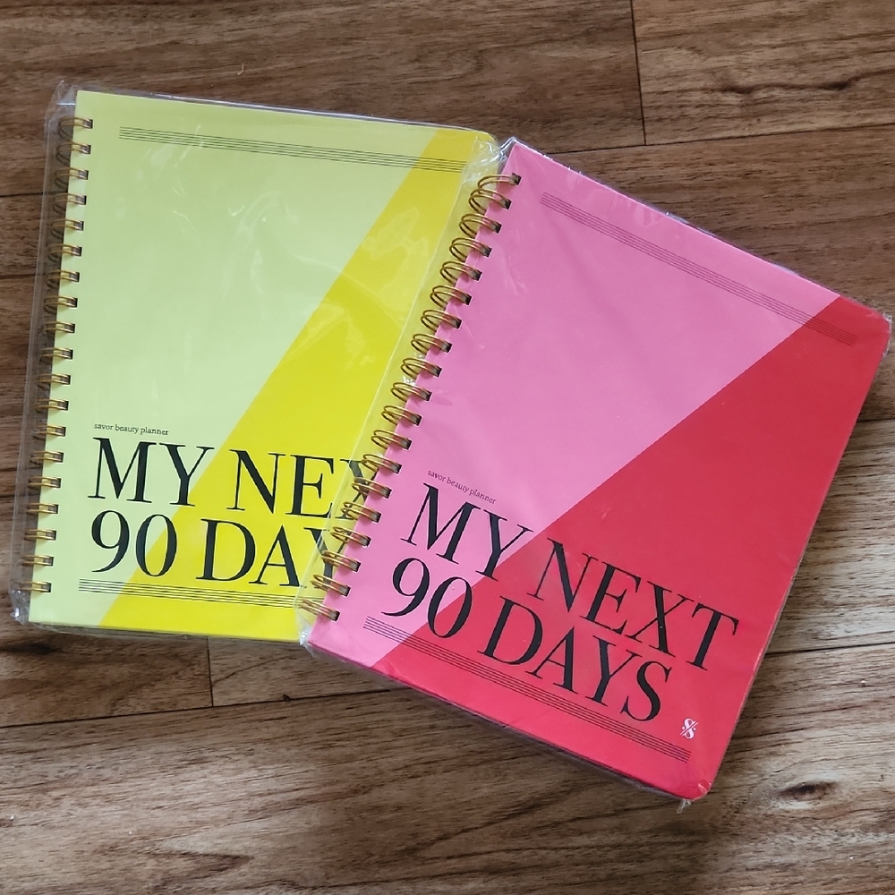 Colorful 90-Day Planner Set